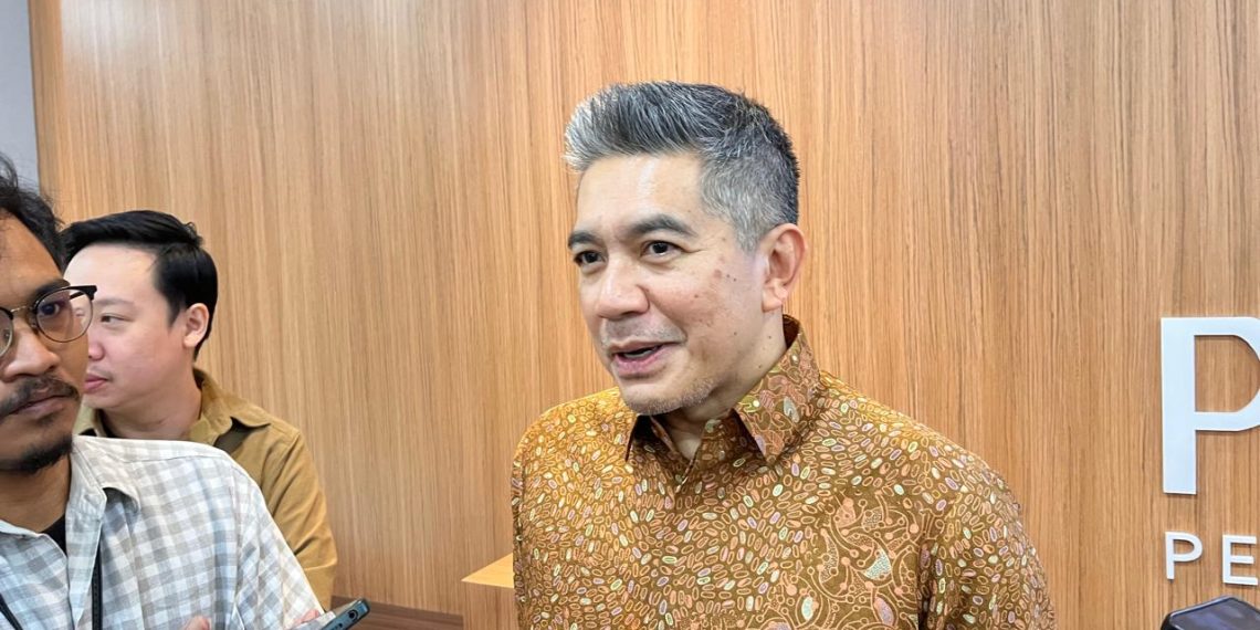 Wakil Ketua Umum Perhimpunan Bank Nasional (Perbanas) Taswin Zakaria