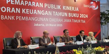 paparan Publik Kinerja Laporan Keuangan Tahun Buku 2024 di Jakarta, Kamis (20/3/2025).
