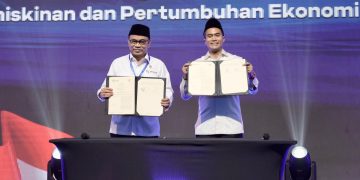 enandatanganan MoU dilakukan oleh Menteri Koperasi Budi Arie Setiadi dan Ketua Umum Kadin Indonesia Anindya Novyan Bakrie.