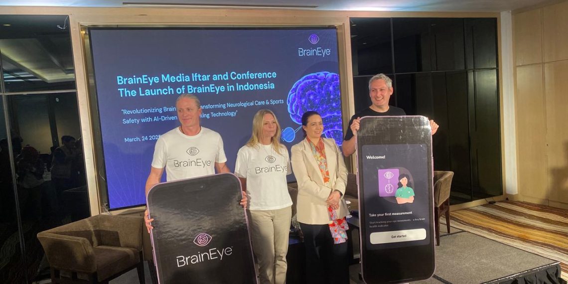 BrainEye bakal meluncurkan aplikasi berbasis AI yang dapat digunakan melalui smartphone untuk menilai fungsi otak secara cepat dan akurat.