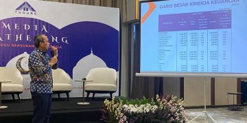 Direktur Keuangan Tugure Dradjat Irwansyah