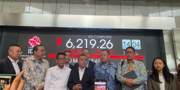 Dasco Cs Sambangi BEI Usai IHSG Longsor 6,12 Persen