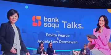 Angela Bank Saqu dan Pevita Pearce
