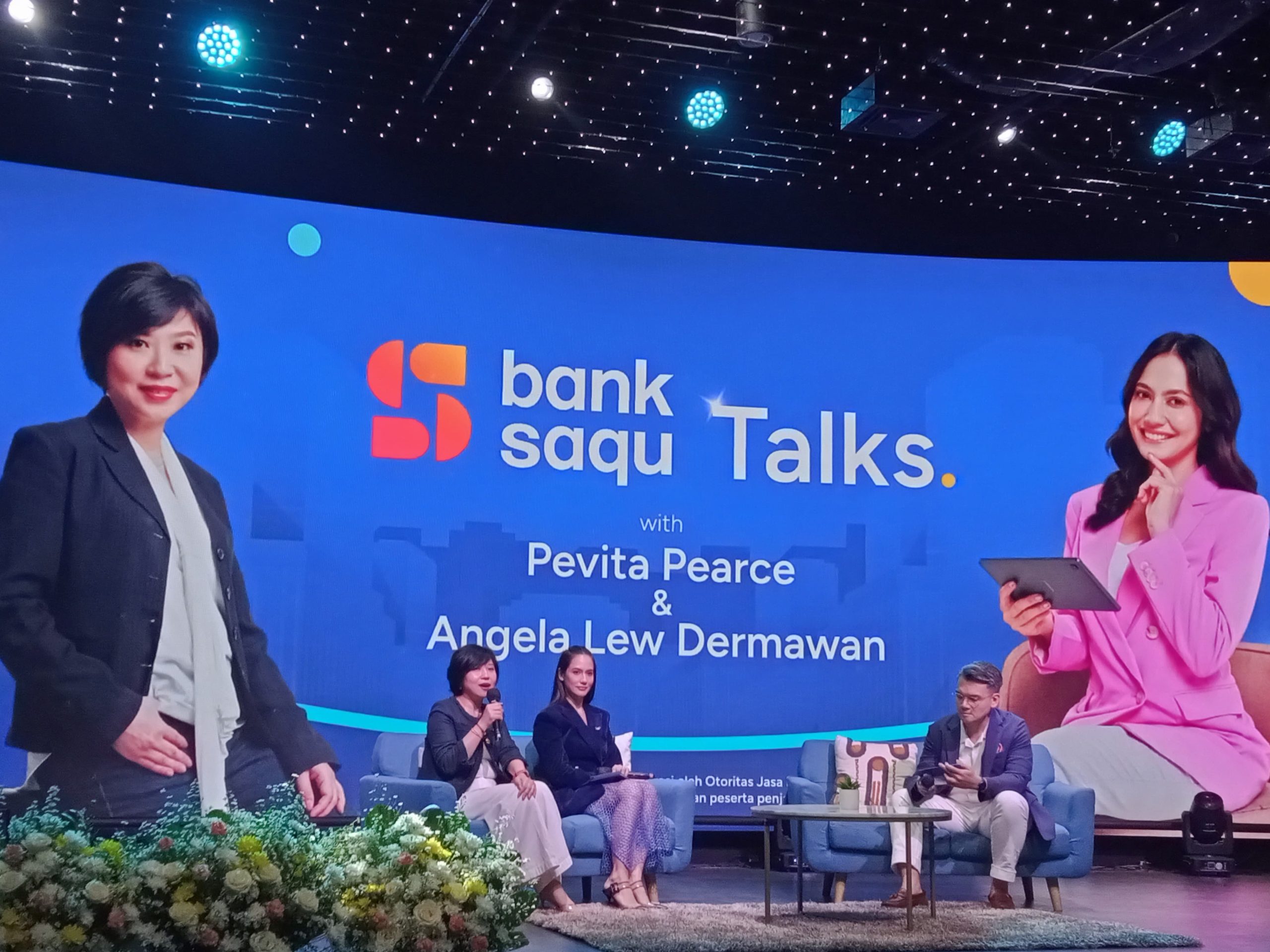 Angela Bank Saqu dan Pevita Pearce