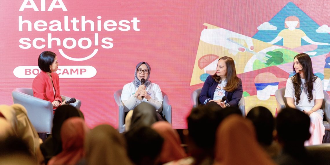 AIA Healthiest Schools (AHS) menghadirkan program AHS Bootcamp untuk membantu sekolah-sekolah peserta kompetisi AHS dalam merancang dan mengeksekusi proyek sekolah sehat.