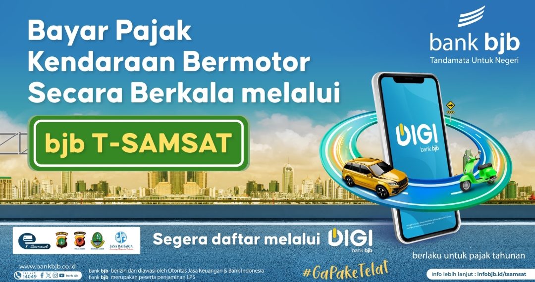Tak Perlu Antre! Bayar Pajak Kendaraan Kini Bisa di DIGI bank bjb