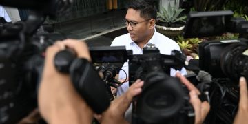 Wakil Menteri Pertanian Sudaryono menyampaikan keterangannya usai bertemu Presiden Prabowo terkait dinamika komunikasi di Istana Kepresidenan Jakarta,