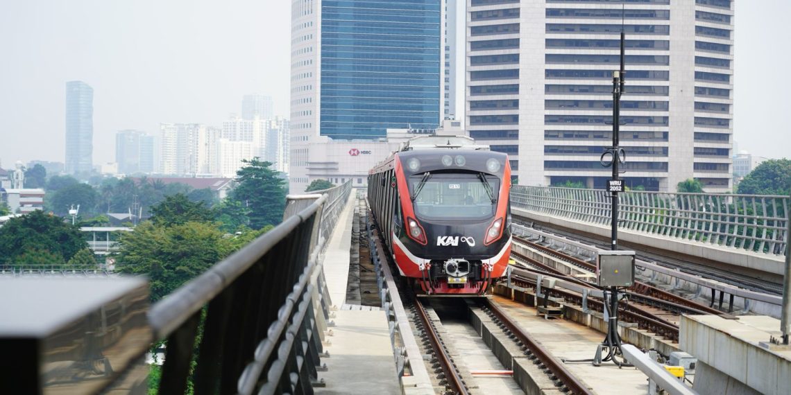 Ilustrasi LRT Jabodetabek