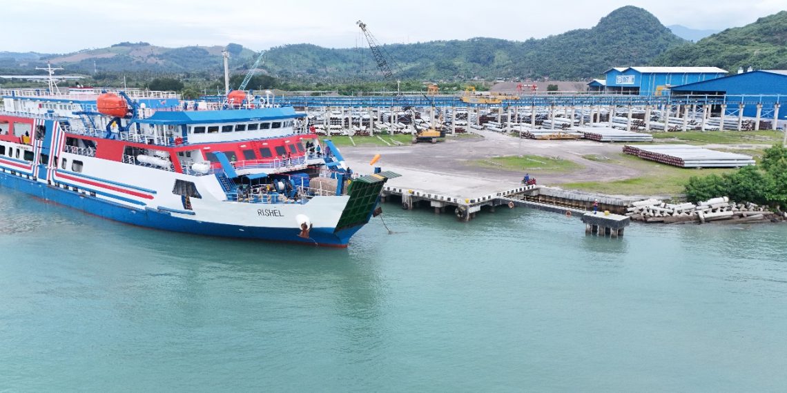 Pelabuhan WIKA Beton di Lampung Selatan siap digunakan untuk mudik Lebaran 2025.