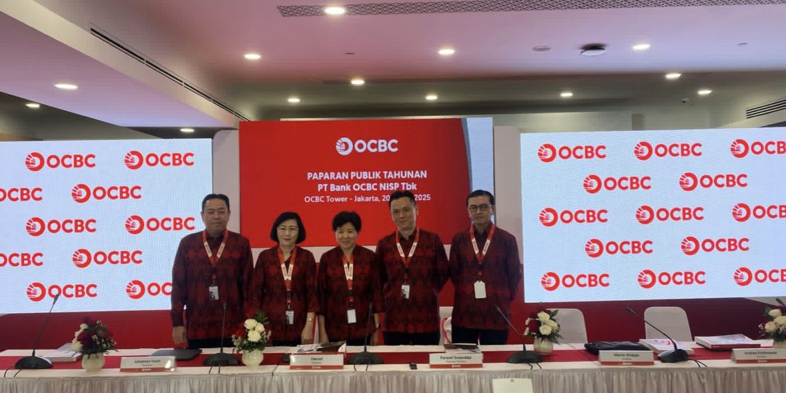 Rapat Umum Pemegang Saham Tahunan (RUPST) PT Bank OCBC NISP Tbk, pada Kamis (20/3)