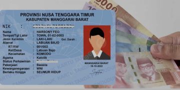 ilustrasi NIK KTP penerima bansos