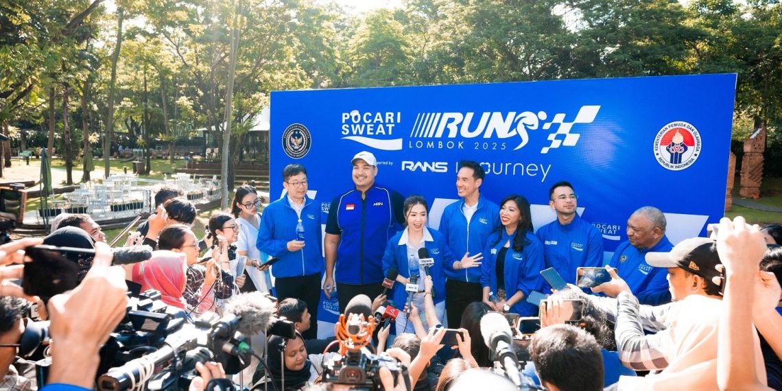 Konferensi pers Pocari Sweat Run Indonesia 2025