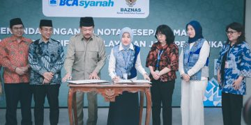 BCA Syariah Jalin Kerja Sama dengan BAZNAS Beri Kemudahan Layanan ZIS