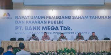 RUPST Bank Mega Menyetujui 40% Laba Bersih dibagikan sebagai Dividen Tunai