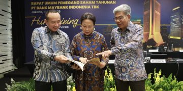 Rapat Umum Pemegang Saham Tahunan (RUPST) PT Bank Maybank Indonesia Tbk. (Perseroan) 2025, pada Jumat (11/4)