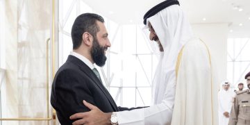 Presiden Sementara Suriah Ahmed al-Sharaa bertemu dengan Pemimpin Qatar di Dhoha (foto: ist)