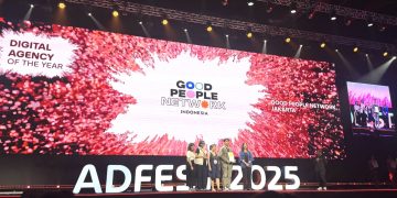 GOOD People Network, dengan membawa pulang penghargaan Digital Agency of The Year