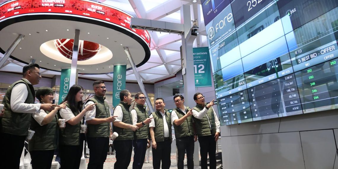 Melantai di Bursa, Harga Saham FORE Hampir Sentuh ARA
