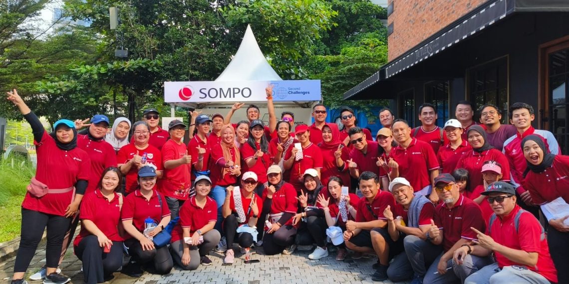 Sompo Insurance) menggelar aksi “50 Second Challenges” sebagai bagian dari rangkaian kegiatan menuju perayaan ulang tahun ke-50