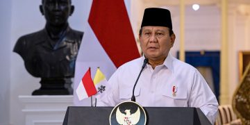 Presiden Republik Indonesia, Prabowo Subianto, menyampaikan ucapan belasungkawa yang mendalam atas wafatnya Paus Fransiskus, yang berpulang pada Senin pagi waktu Vatikan, 21 April 2025. (Foto: BPMI Setpres)