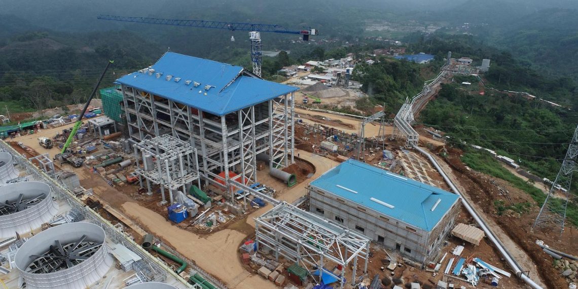 Ilustrasi salah satu proyek PT Pertamina Geothermal Energy Tbk (PGE)