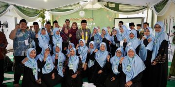 Wamenkop Ferry, pada acara Halal Bihalal 1446 Hijriah DPW Syarikat Islam Provinsi Jawa Timur, di Surabaya, Minggu (27/4).