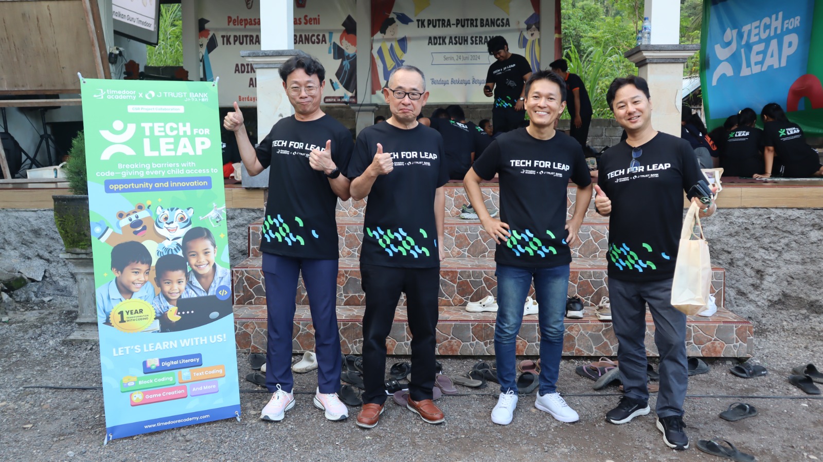 Kolaborasi J Trust Bank dan Timedoor Academy Hadirkan Pendidikan IT yang Inklusif untuk Anak Yatim Piatu dan Dhuafa di Bali