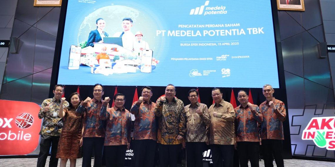 Tercatat di Bursa, Saham MDLA Terkerek 1,06 Persen