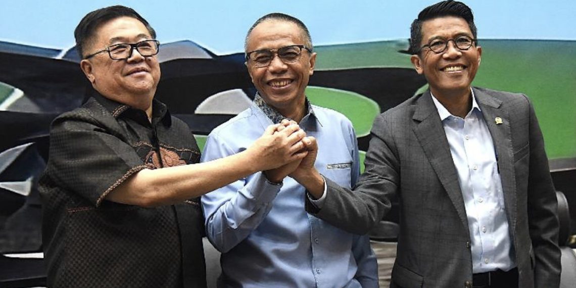 Anggota Komisi VI DPR RI Darmadi Durianto saat menjadi narasumber dalam forum Dialektika Demokrasi bertajuk Kebijakan Tarif Resiprokal AS, Apa Dampak Ekonomi dan Politik Bagi Indonesia dan Bagaimana Solusinya? di Gedung Nusantara I, Senayan, Jakarta, Kamis (24/4/2025). (Foto: DPR)