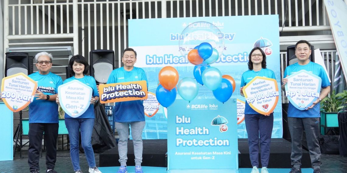 BCA Life dan BCA Digital Hadirkan Produk Asuransi Masa Kini untuk Digital Savvy: blu Health Protection di di Zona blu Gelora Bung Karno, Senayan, Jakarta Pusat, Sabtu (26/4/2025).