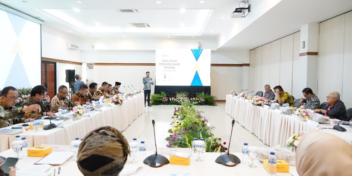 RUPS PT Asuransi Tri Pakarta, di Jakarta, Rabu, 23 April 2025.