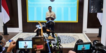 Penasihat Khusus Presiden Bidang Politik dan Keamanan, Wiranto, menyampaikan keterangan pers usai bertemu Presiden Prabowo di Istana Kepresidenan Jakarta, pada Kamis, 24 April 2025. (Foto: BPMI Setpres)