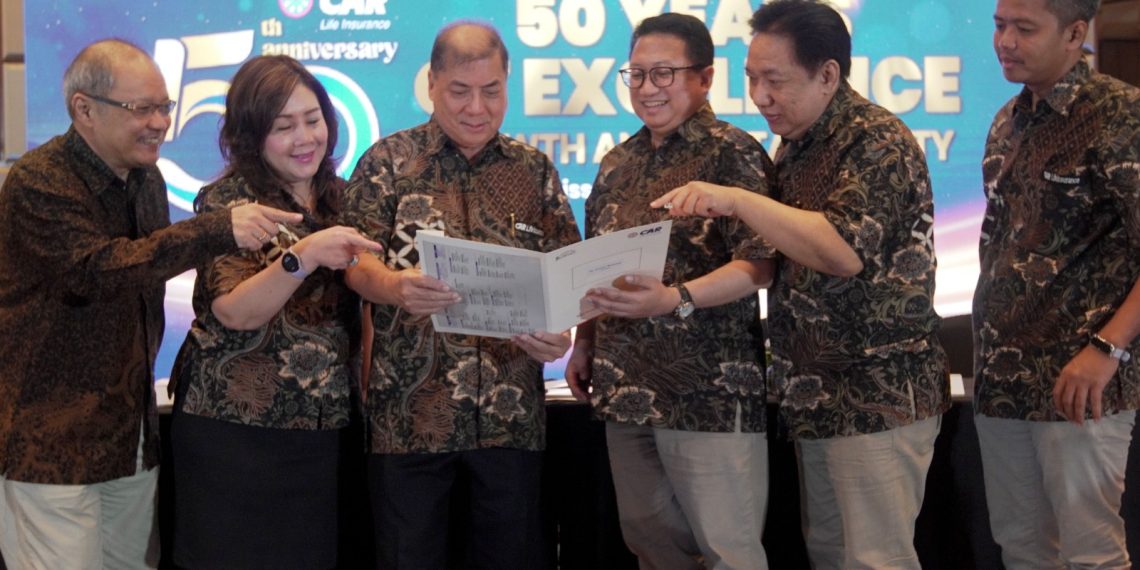 Perayaan HUT ke 50 Tahun, Asuransi CAR mengangkat tema "Growth and Sustainability".