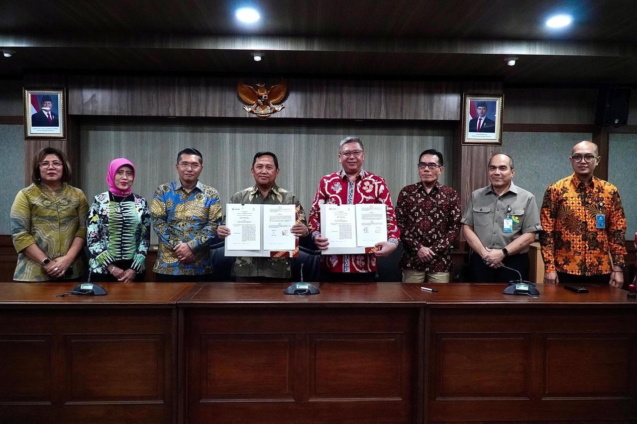 Nota Kesepahaman (Memorandum of Understanding/MoU) terkait dukungannya dalam pembuatan Akta Pembentukan Koperasi Desa/Kelurahan Merah Putih (Kopdes/kel Merah Putih).