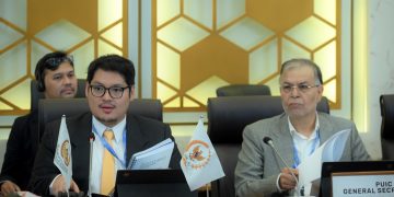 Wakil Ketua Badan Kerja Sama Antar-Parlemen (BKSAP) DPR RI, Ravindra Airlangga, dalam Komite Ekonomi dan Lingkungan Hidup (Committee on Economic Affairs and Environment) pada rangkaian Sidang ke-19 PUIC (Parliamentary Union of the OIC Member States) di Gedung Nusantara, DPR RI (Foto : DPR)