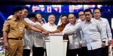 ialog Percepatan Musyawarah Desa/Kelurahan Khusus Pembentukan Koperasi Desa/Kelurahan Merah Putih se Jawa Tengah di Semarang, Selasa (6/5).