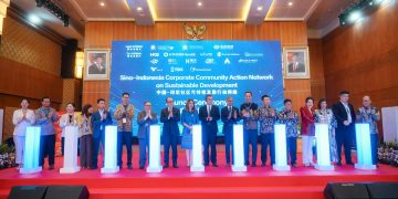 Huayou Cobalt bersama UN Global Compact dan 19 organisasi mitra secara resmi meluncurkan "Jaringan Aksi Komunitas Korporat China-Indonesia untuk Pembangunan Berkelanjutan"