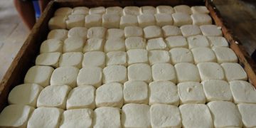 Ilustrasi proses pembuatan tahu kedelai (foto : istimewa)