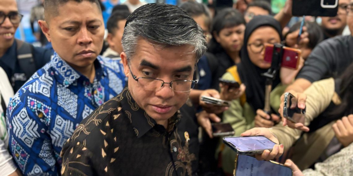 Menteri Ketenagakerjaan (Menaker) Yassierli (foto : M.Ibrahim)