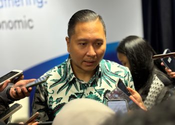 Chief Economist Permata Bank Josua Pardede (Foto : M.Ibrahim)