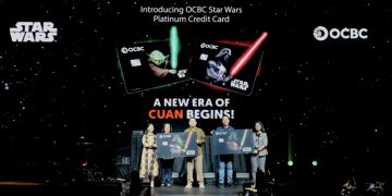 Peluncuran kartu kredit OCBC edisi Star Wars Platinum, di Jakarta, Minggu, 4 Mei 2025.
