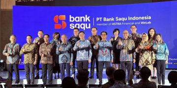 Peresmian Transformasi PT Bank Jasa Jakarta, di Menara Astra, Rabu, 28 Mei 2025.