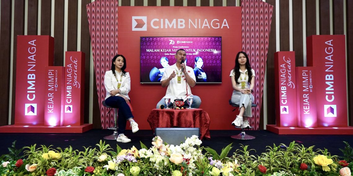 Press Conference Malam Kejar Mimpi untuk Indonesia di Pontianak, Rabu (14/5/2025).