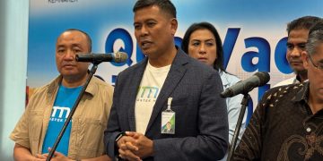 Direktur Utama BPJS Ketenagakerjaan, Anggoro Eko Cahyo (Foto : M.Ibrahim)