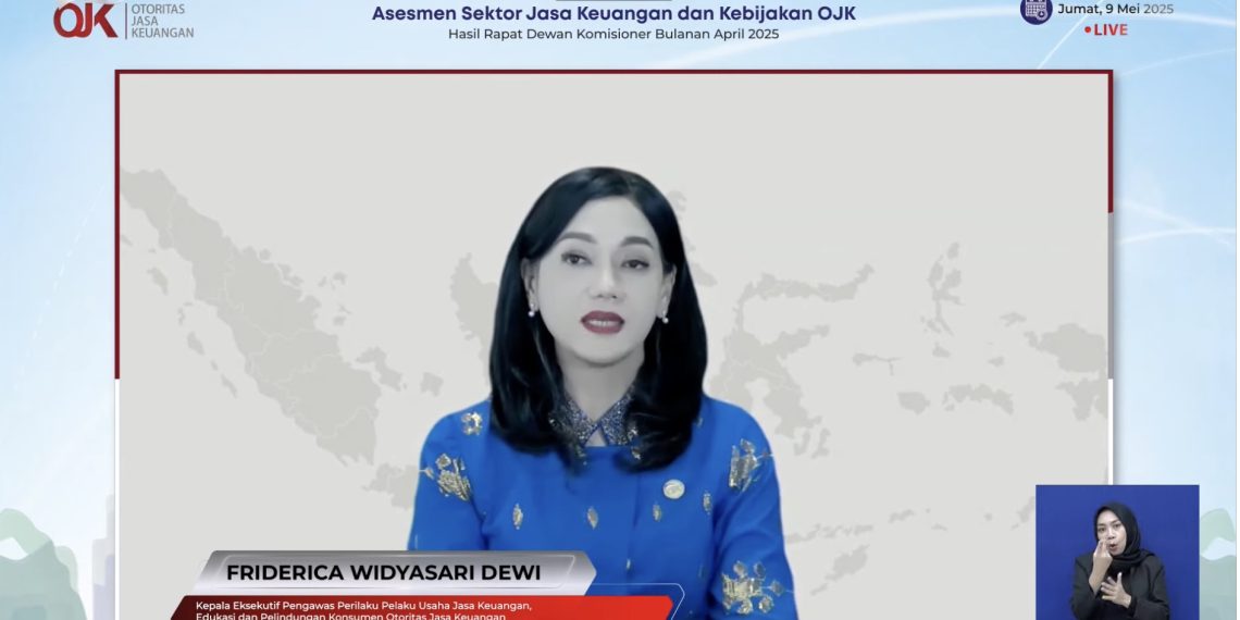 Kepala Eksekutif Pengawas Perilaku Pelaku Usaha Jasa Keuangan, Edukasi, dan Perlindungan Konsumen OJK Friderica Widyasari Dewi