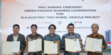 KB Bank Teken Kerja Sama Dorong Pertumbuhan Industri Motor Listrik