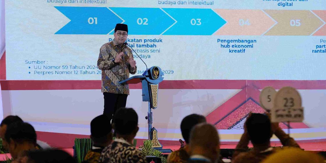 Menteri Ekraf Teuku Riefky