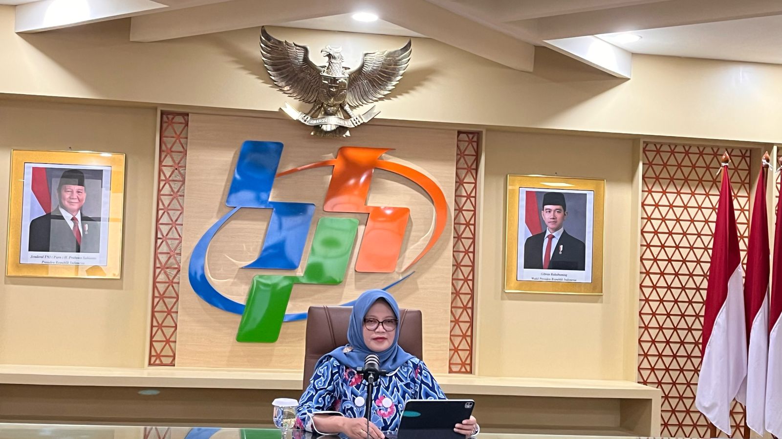 Deputi Bidang Statistik Distribusi dan Jasa BPS Pudji Ismartini