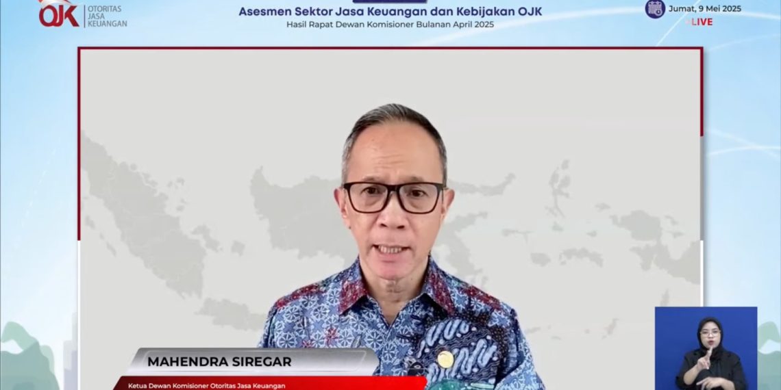 Ketua Dewan Komisioner OJK, Mahendra Siregar