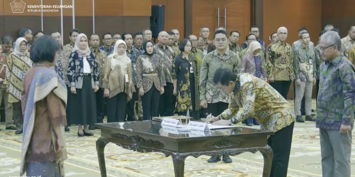 Pelantikan Pejabat Pimpinan Tinggi Madya Kemenkeu